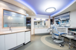 Aménagement intérieur d'une clinique dentaire