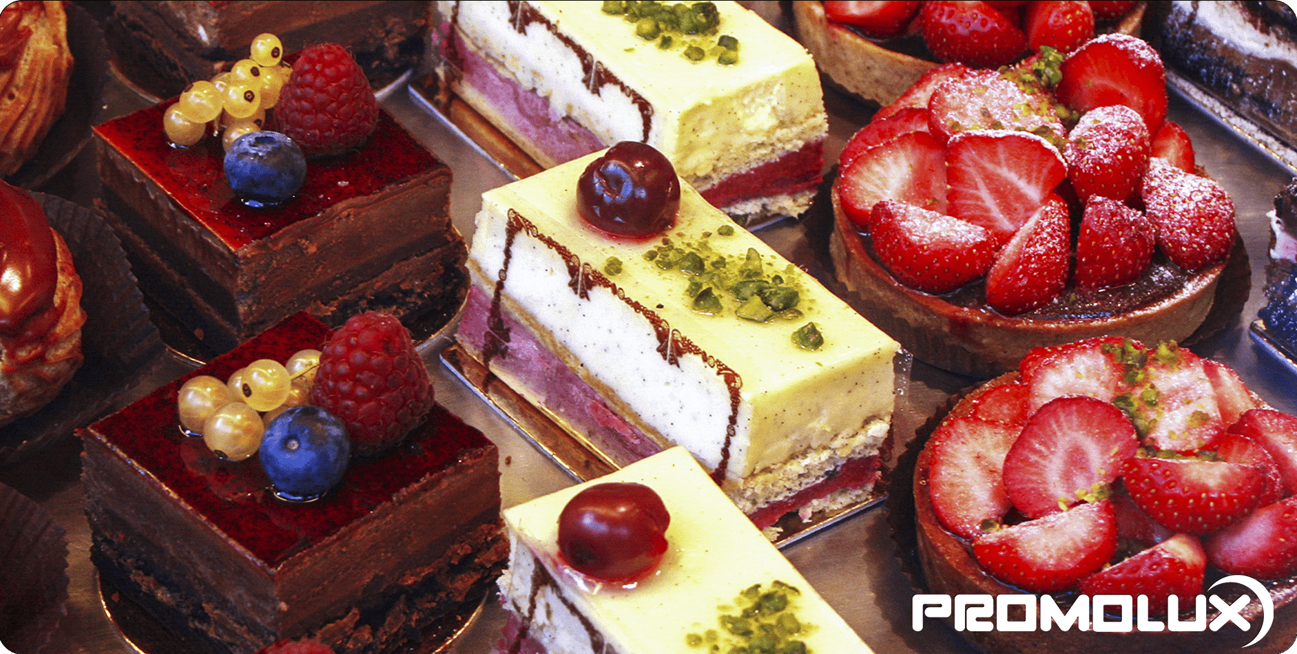 Dessert display lighting