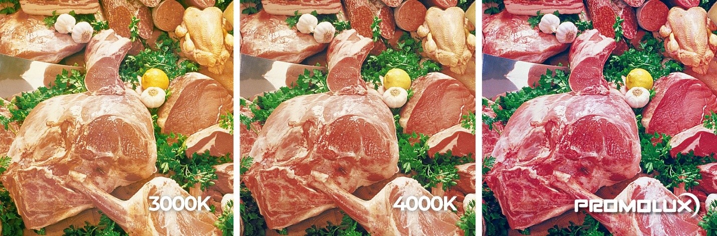 Food display lighting